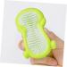 Frcolor 5pc Silicone Shampoo Brush & Scalp Massager - Child-Friendly Scalp Peeling Comb for Gentle Washing - Buy Online on GoSupps.com
