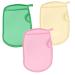BESTYASH 3 Pi ces Lot de Mitaines Exfoliantes pour Douche Outils de Nettoyage du Corps et Gommage du Dos