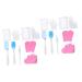 FOMIYES 2 Sets Hand and Foot Care Set Paraffin Wax Gloves Moisturizing Gloves Bathing Accessories Silicone Mitts Warmer Mittens Hand Covers Wax Warmer Gloves Exfoliating Scrub Supplies Spa