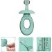 Lalafina 3-Sided Manual Training Toothbrush - Soft Bristle & Silicone Baby Toothbrush for Oral Care - Buy Online on GoSupps.com