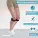 Patella Tendon Knee Strap 2 Pack - Knee Pain Relief Support Brace for Sports & Activities - Buy Online on GoSupps.com