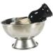 Beatifufu High Impact Metal Shaving Soap Holder - Durable Razor Cup for Men | Stainless Steel Mustache & Foam Shell - Buy Online on GoSupps.com