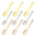 9St cream open mini-spatula-up spoon for face cream eye cream spoon cream cosmetic spoon spatula for skin care spoon skin care tool zinclegation cosmetics Applicator