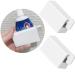 2pcs - Toothpaste Tube Roller Squeezers ABS Plastic Toothpaste Tube Wringer Seat Holder Stand Eco-Friendly Manual Toothpaste Squeeze Dispenser for Bathroom Accessories (White)