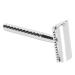 Double Edge Safety Razor Double Edge Manualer Bartschneider Safety alloy reusably prevented slides manual beard cutters made of metal (without blade)
