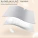 Satin Silk Sleeping Eye Mask with Double-Layer Filling and Elastic Strap - Black - Buy Online on GoSupps.com