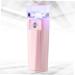 Housoutil 1pc Face Humifigier Face Portable Steamer Small Humidifiers Nano Mist Sprayer Handy Mister Face Spa Face Steamer Facial Spa Steamer Mini Hydrating Instrument Pink - Buy Online on GoSupps.com
