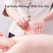 Gua Sha Massage Kit | Natural Jade & Rose Quartz Facial Roller | Eye Swelling & Skin Tightening Tool - Buy Online on GoSupps.com
