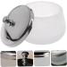 VALICLUD Gobelet Rond Verre D poli pour Dissolvant Vernis Ongles Contenant Liquide pour Manucure Blanc - Buy Online on GoSupps.com