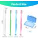 Braces Care Kit: Double-Sided Toothbrushes Interdental Brushes & Wax - 5-Piece Set for Optimal Oral Hygiene - Buy Online on GoSupps.com