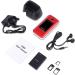 USHINING Senior Big Button Flip Phone | Dual SIM Unlocked | 2.8 Large Screen | SOS Button | FM Radio | Torch | Charging Cradle - Red - Buy Online on GoSupps.com