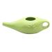 Ceramic Neti Pot 250ml Durable Ceramic Neti Pot with Handle Handcrafted Nasal Washing Jug Comfortable Spout Pot for Sinus Rhinitis Allergy Relaxing Green