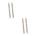 FOMIYES 4 Pcs Eyeshadow Eye Shadow Eyebrow Pencil Color Eyebrow Pencils Eyebrow Brush Palette Miss Spiral 1 count (Pack of 1) Brownx2pcs