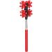 Telescopic Massage Stick - Pain Relief Roller for Sore Muscles | Back Massager for Men & Women (Red) - International Shipping Available - Buy Online on GoSupps.com