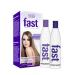 Nisim F.A.S.T. Fortified Amino Scalp Therapy Shampoo & Conditioner - Helps Improve Natural and Healthy Life Cycle of Hair - Sulfate-free and Paraben-free - Hair Care Kit for Men and Women - 10oz/300ml