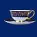 Pattern Vintage Ceramic Coffee Cup and Saucer Set Timpani Breakfast Cup Home Kitchen Office - Buy Online on GoSupps.com