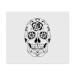 Azeeda 2 x "Day of the Dead Skull" Microfiber Lens/Eyeglass Cleaning Cloths (LC00020429)