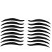 POPETPOP Black Eyelid Tape 240 Pairs Black Eyeliner Sticker Reusable Eyelid Stickers Cat Eye Eyeliner Stickers Black Out Stickers Makeup Stickers Waterproof Eyelid Tape Smoky Double Eyelid - Buy Online on GoSupps.com