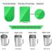 Compostable Garbage Bags 50L - 60 Counts Organic Waste Bags for Kitchen & Garden - Eco-Friendly Thick Green Waste Solutions - Buy Online on GoSupps.com