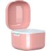 Focket Denture Cup - Large Capacity Food Safe Travel Case | Durable Red Plastic with Draining Design - Buy Online on GoSupps.com