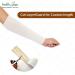 LayerGuard Cotton Stockinette Sleeve Roll - 4 Inch Width | Stretchable Raw Cotton | Sweat Absorbent Tubular Bandage for Comfortable Under/Over Cast Wear | Prevents Residue Build Up - Buy Online on GoSupps.com