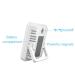 Digital Thermometer Hygrometer for Indoor Use - Accurate Temperature & Humidity Monitor with Backlight for Greenhouses - Compact White Design (7.9 x 5.8 x 2.2 cm) - Buy Online on GoSupps.com