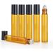 Buy Shulishishhop Essential Oil Roll-On Glass Bottles | Perfect Empty Roller Bottles for Essential Oils - International Shipping Available - Buy Online on GoSupps.com