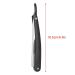 Professional Carbon Steel Hairdresser Razor - Classic Straight Edge Shaving Blade for Salon Use - Black Hair Cutting Tool - Buy Online on GoSupps.com