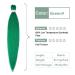 Easy Braid Pre-stretched Green Braiding Hair - 26 Inch 3 Packs | Yaki Texture Crochet Box Braids | Hot Water Setting Synthetic Extensions | Green 26 Inch - Buy Online on GoSupps.com