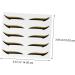 OHPHCALL 20 Pairs Eyeshadow Stickers Eyeliner Stickers Makeup Stickers for Eye Winged Eyeliner Stencil Glue - Buy Online on GoSupps.com