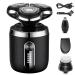 Head Shavers for Bald Men Electric Shaver for Men Wet and Dry Waterproof Cordless 3D Rotary Shavers USB Rechargeable Beard Trimmer with LCD Display