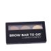 Gerard Cosmetics Brow Bar to Go - Gives Definition for Fuller-Looking Natural Eyebrows - Perfects Your Brow Color - Blends Seamlessly for Fuss-Free Application - Medium to Ebony - 0.15 oz Makeup