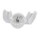 Clicitina Halloween-glitter-toother replacement glittering strange teeth glowing glittering braces color novelty teeth LSJ197 (White One Size) white unit size
