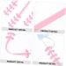 FOMIYES 20 STK Masking Hooks | Hand Protection Silicone Bands & Comfort Mask Ear Relaxers - Children's Face Mask Adaptation | Pink 19.5x2.5cm - Buy Online on GoSupps.com