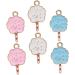 TEHAUX 18 Pcs Pendant Pendant Alloy Marshmallow Charm mediumx5pcs Assorted Colorx5pcs - Buy Online on GoSupps.com