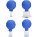 4-Part Multifunctional Cupping Set | Detoxify Enhance Blood Circulation & Rejuvenate Skin | Durable Rubber & Glass Cups - Buy Online on GoSupps.com