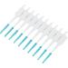 TOPINCN 200Pcs Interdental Brush Set - Professional Toothpick Flossing Tool with Portable Case (Mint Green) for Effective Dental Care - Buy Online on GoSupps.com