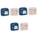 Alipis 6 Pcs Napkin Storage Bag Pouch Holder Bag Holder Stand Cutie Holder Coin Purse Ladies Menstrual Pad Bag Cosmetic Storage Bag Oxford Cloth Storage Bag Menstrual Pad Pouch White Navyx3pcs 12.5X12CMx3pcs