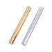 Lot de 2 Tubes Tubes en Aluminium Vides de 3 Ml pour Gloss L vres et Vernis Ongles Applicateur Stylo Huile pour Ongles Contenant Cosm tique Portable pour Couleur Al atoire