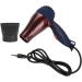 KUIKUI Travel Hair Dryer Mini Hair Dryer Foldable for Europe Travel only EU Plug 220V Cord Length 1.2m Coffee - Buy Online on GoSupps.com