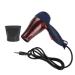 KUIKUI Travel Hair Dryer Mini Hair Dryer Foldable for Europe Travel only EU Plug 220V Cord Length 1.2m Coffee