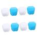 Healeved 8 STK prosthesis box prosthesis cleaning suitcase prostheses made of plastic storage box for prosthesis travel prosthesis wearing wrong teeth case travel plastic