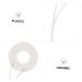 Housoutil 2pcs Ceramic Coil Heating Plate Replacement Ceramic Coils Hairdressing Ceramic Coil Hairdressing Machine Electric Appliances Ceramic Coil Element Plastic Electro-Thermal White 9.5X2.5CM White - Buy Online on GoSupps.com
