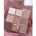 PICKX 9 Colors Glitter Eyeshadow Makeup Palette Matte High Pigmented Colorful Creamy Texture Eye Shadow Powder Natural Waterproof Long Lasting Eyeshadow Powder Cosmetics (Gold+Purple) - Buy Online on GoSupps.com