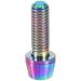 6pcs Colorful Titanium Bolts M5x16 for MTB & Road Bikes - Tapered Head Screws with Washer - Buy Online on GoSupps.com