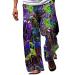 Wide Leg Pants for Men, Mens Pants Casual Loose Fit Lightweight Elastic Waist Pants Summer Beach Yoga Long Pants Trousers 3X-Large Clear