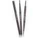 Didiseaon 2pcs 2 1 Eyebrow Brush Brow Spoolie Brush Coffee Eyebrow Pencil Filler Water Proof To Rotate - Buy Online on GoSupps.com