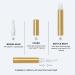 Lot de 2 Tubes Tubes en Aluminium Vides de 3 Ml pour Gloss L vres et Vernis Ongles Applicateur Stylo Huile pour Ongles Contenant Cosm tique Portable pour Couleur Al atoire - Buy Online on GoSupps.com