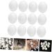 Yardwe 12pcs Fake Eggs Minieggs Household Egg Props Mini Egg Graffiti Plastic Eggs Fake Bird Eggs Parrot 1.6x1.2cm White - Buy Online on GoSupps.com