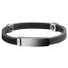 1/2pc Wrist Band - 20g Silicone Wristbands Custom Wrist Bands | Adjustable Hand Wrist Band Anti Static Wrist Strap Band Cordless Band Sports Wristbands Black Colour Hand Wrist band for Boys Adults 1pc Black